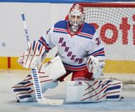 Igor Shesterkin in action for the Rangers